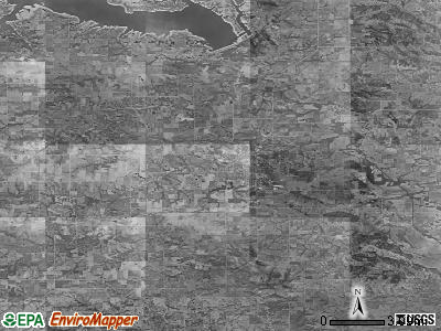 Zip code 52544 satellite photo by USGS