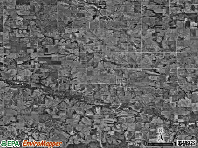 Zip code 52550 satellite photo by USGS