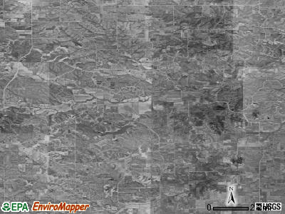 Zip code 52552 satellite photo by USGS