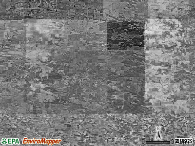 Zip code 52556 satellite photo by USGS