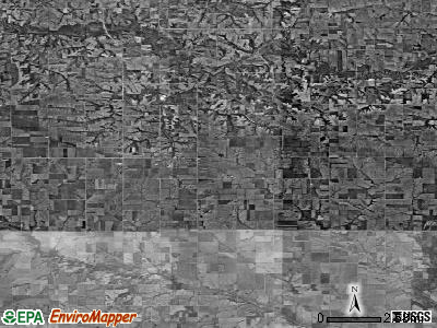 Zip code 52563 satellite photo by USGS