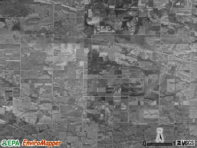 Zip code 52584 satellite photo by USGS