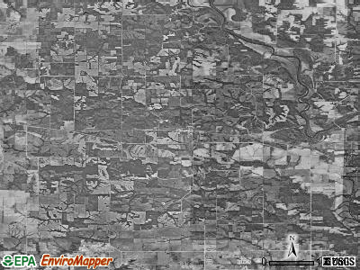 Zip code 52635 satellite photo by USGS