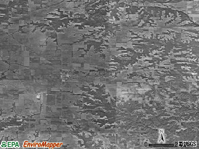 Zip code 52637 satellite photo by USGS