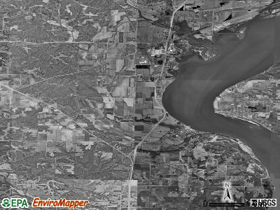 Zip code 52639 satellite photo by USGS