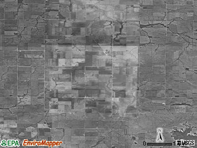 Zip code 52644 satellite photo by USGS