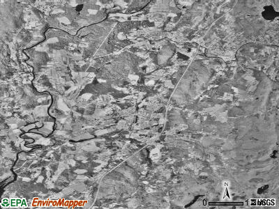 Zip code 06374 satellite photo by USGS