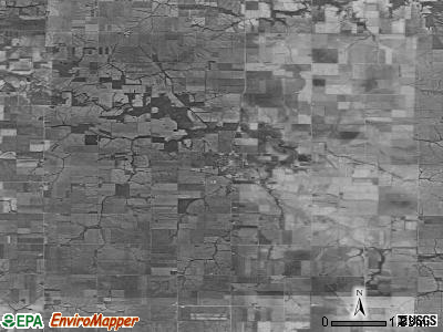 Zip code 52659 satellite photo by USGS