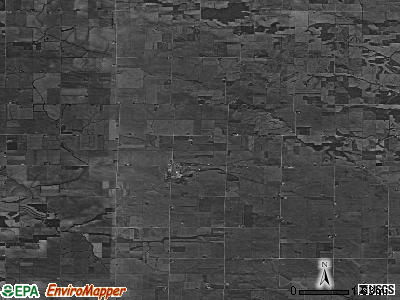 Zip code 52721 satellite photo by USGS
