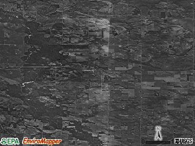 Zip code 52729 satellite photo by USGS