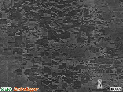 Zip code 52731 satellite photo by USGS