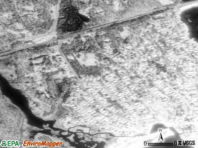 Zip code 06376 satellite photo by USGS