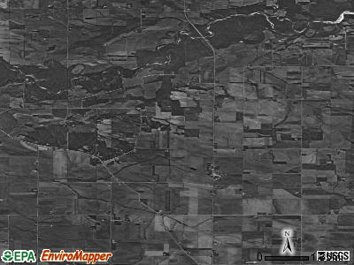 Zip code 52746 satellite photo by USGS