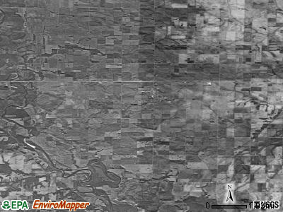 Zip code 52755 satellite photo by USGS