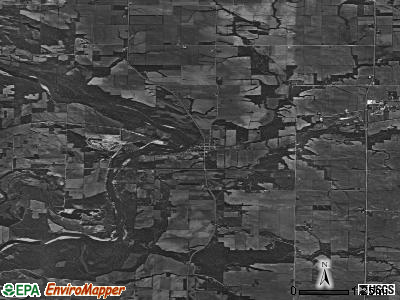 Zip code 52760 satellite photo by USGS