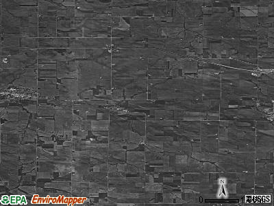 Zip code 52769 satellite photo by USGS