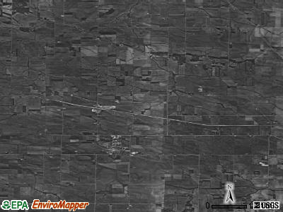 Zip code 52773 satellite photo by USGS