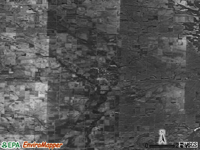 Zip code 52776 satellite photo by USGS