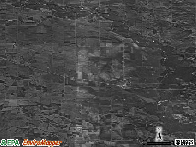 Zip code 52777 satellite photo by USGS