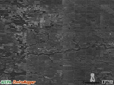 Zip code 52778 satellite photo by USGS