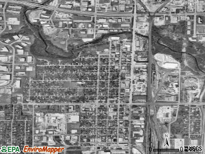 Zip code 53007 satellite photo by USGS