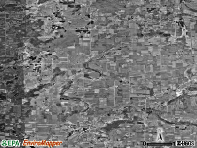 Zip code 53011 satellite photo by USGS