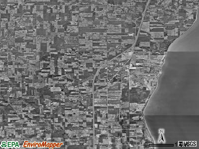 Zip code 53015 satellite photo by USGS