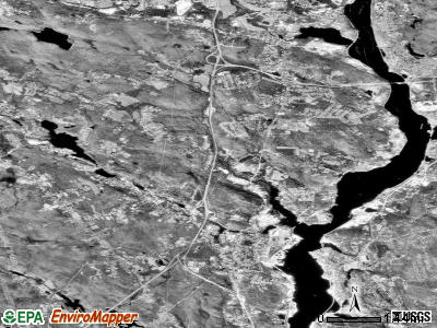 Zip code 06382 satellite photo by USGS