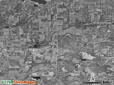 Zip code 53017 satellite photo by USGS
