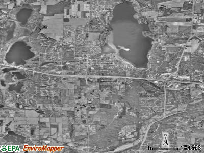 Zip code 53018 satellite photo by USGS