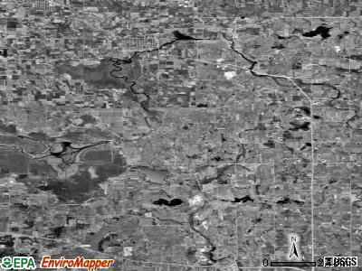 Zip code 53020 satellite photo by USGS