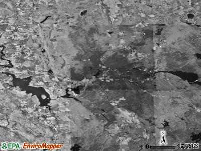 Zip code 06384 satellite photo by USGS