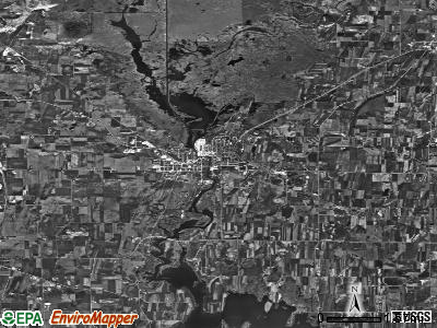 Zip code 53032 satellite photo by USGS