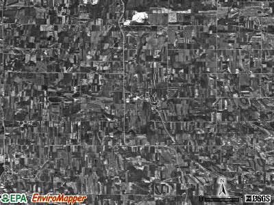 Zip code 53035 satellite photo by USGS