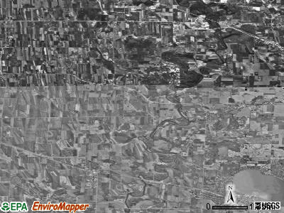 Zip code 53036 satellite photo by USGS