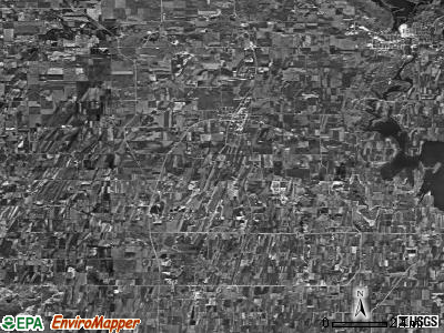 Zip code 53039 satellite photo by USGS
