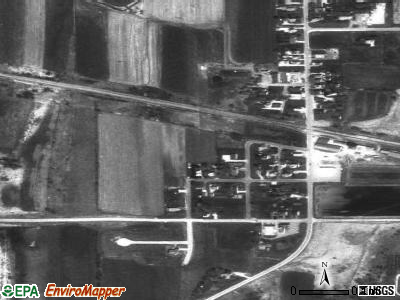 Zip code 53047 satellite photo by USGS