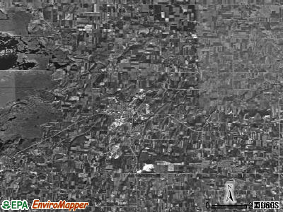 Zip code 53050 satellite photo by USGS
