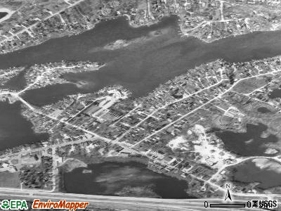 Zip code 53069 satellite photo by USGS