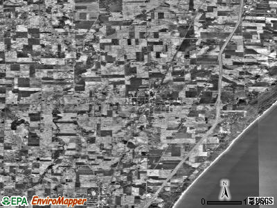 Zip code 53070 satellite photo by USGS