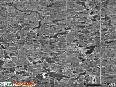 Zip code 53075 satellite photo by USGS