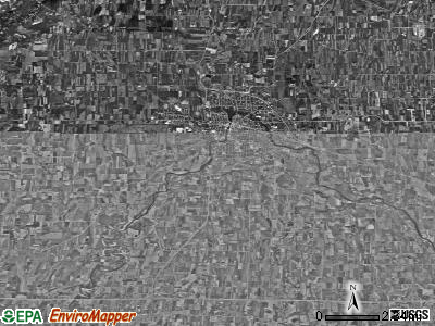 Zip code 53094 satellite photo by USGS