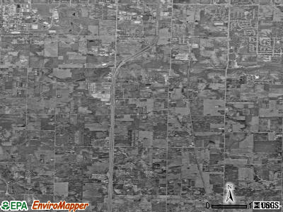 Zip code 53108 satellite photo by USGS