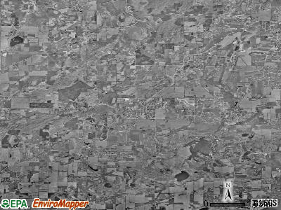 Zip code 53119 satellite photo by USGS