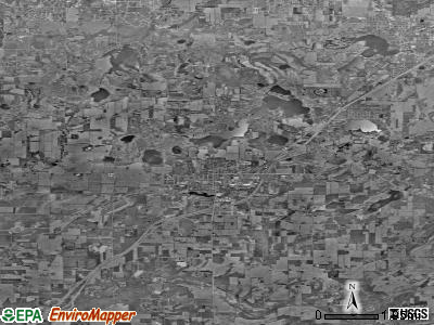 Zip code 53120 satellite photo by USGS