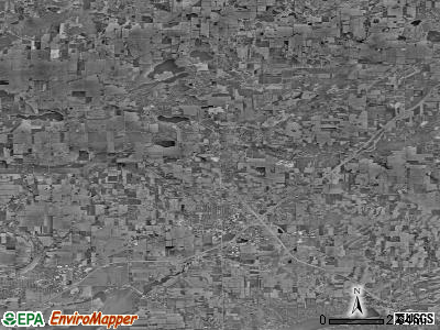 Zip code 53121 satellite photo by USGS
