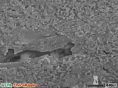 Zip code 53147 satellite photo by USGS