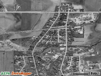 Zip code 53148 satellite photo by USGS