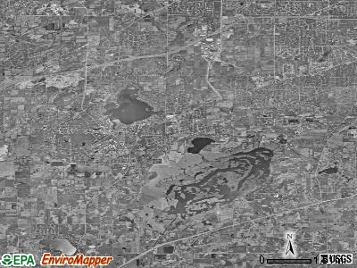 Zip code 53150 satellite photo by USGS