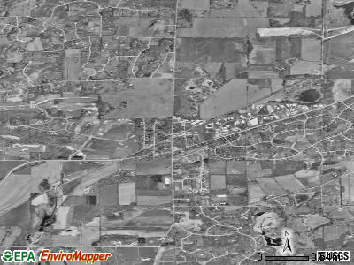Zip code 53153 satellite photo by USGS